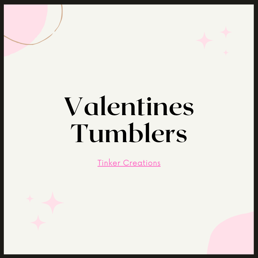 Valentine's 20oz Stainless Steel Tumblers