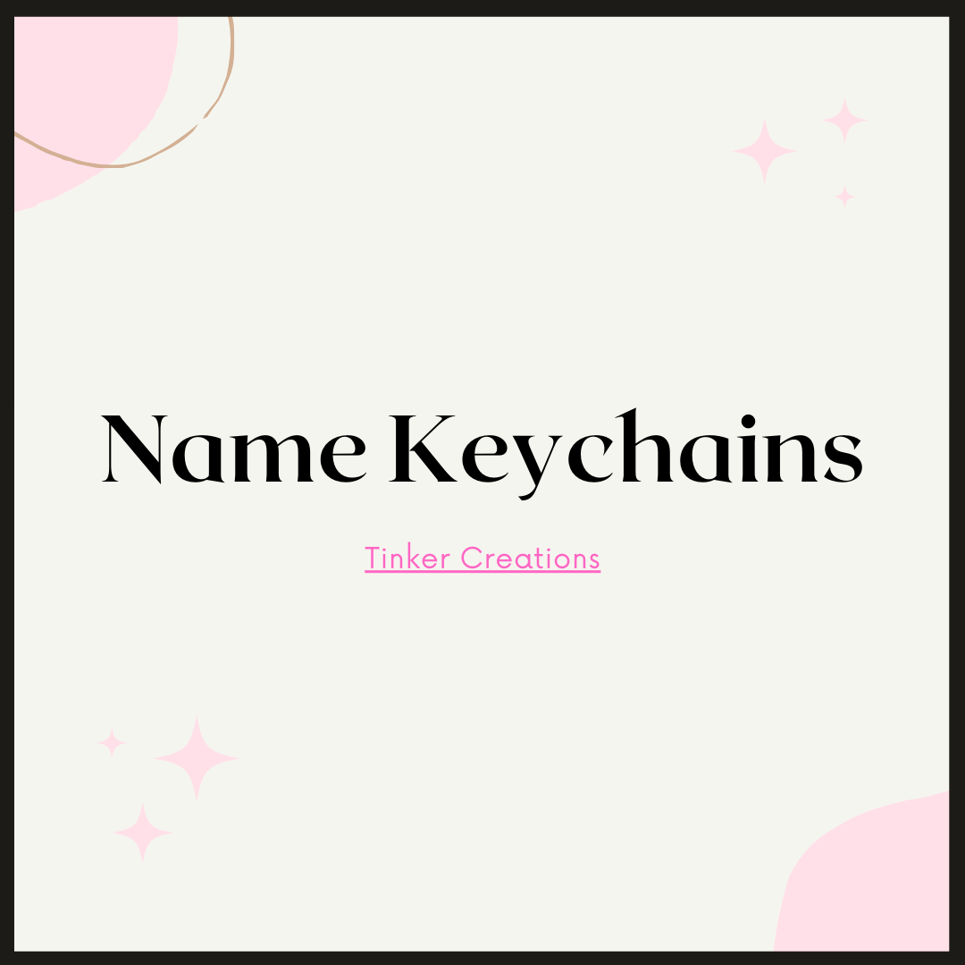 Name Keychains