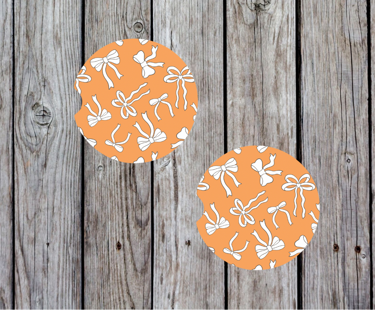 Orange Bows