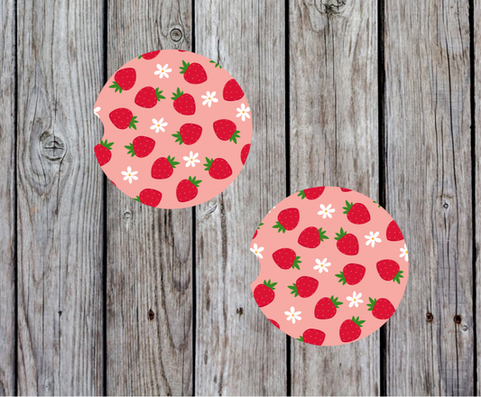 Strawberry and Flowers
