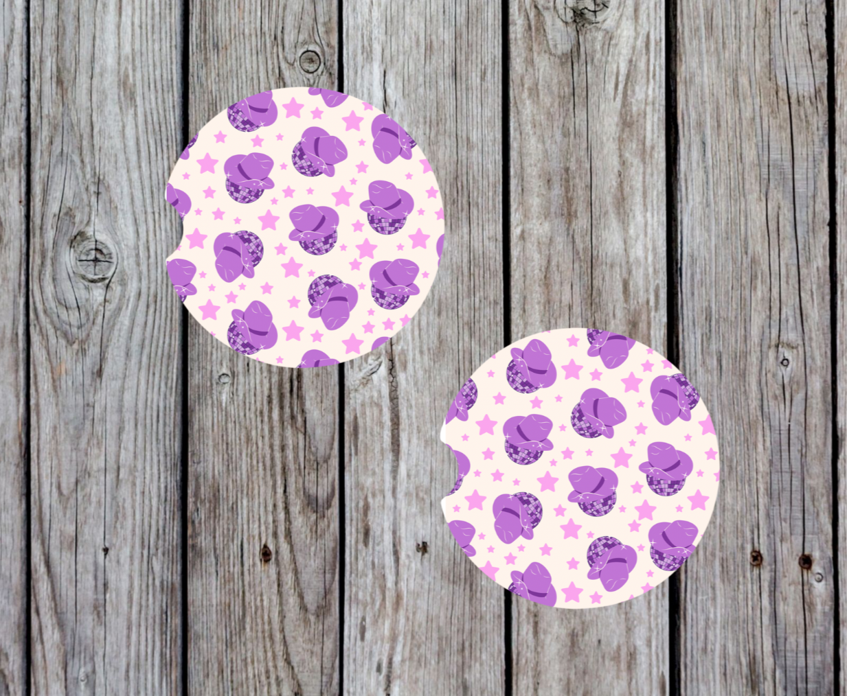 Purple Disco Hats