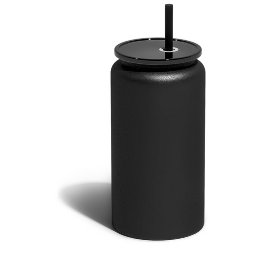 Matte Black 16oz Stainless Steel Tumbler