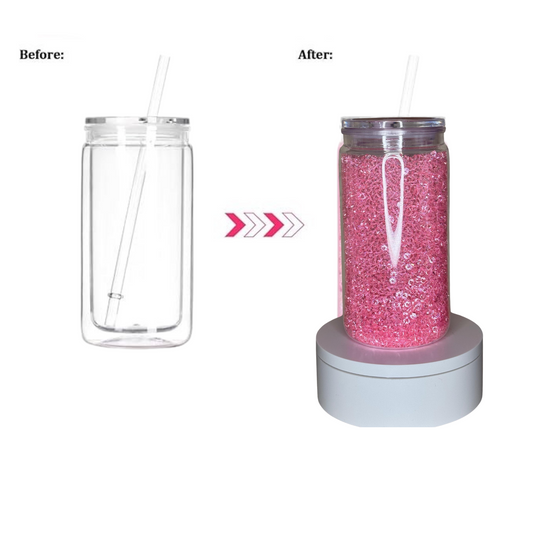 16oz Plastic Diamond Cup